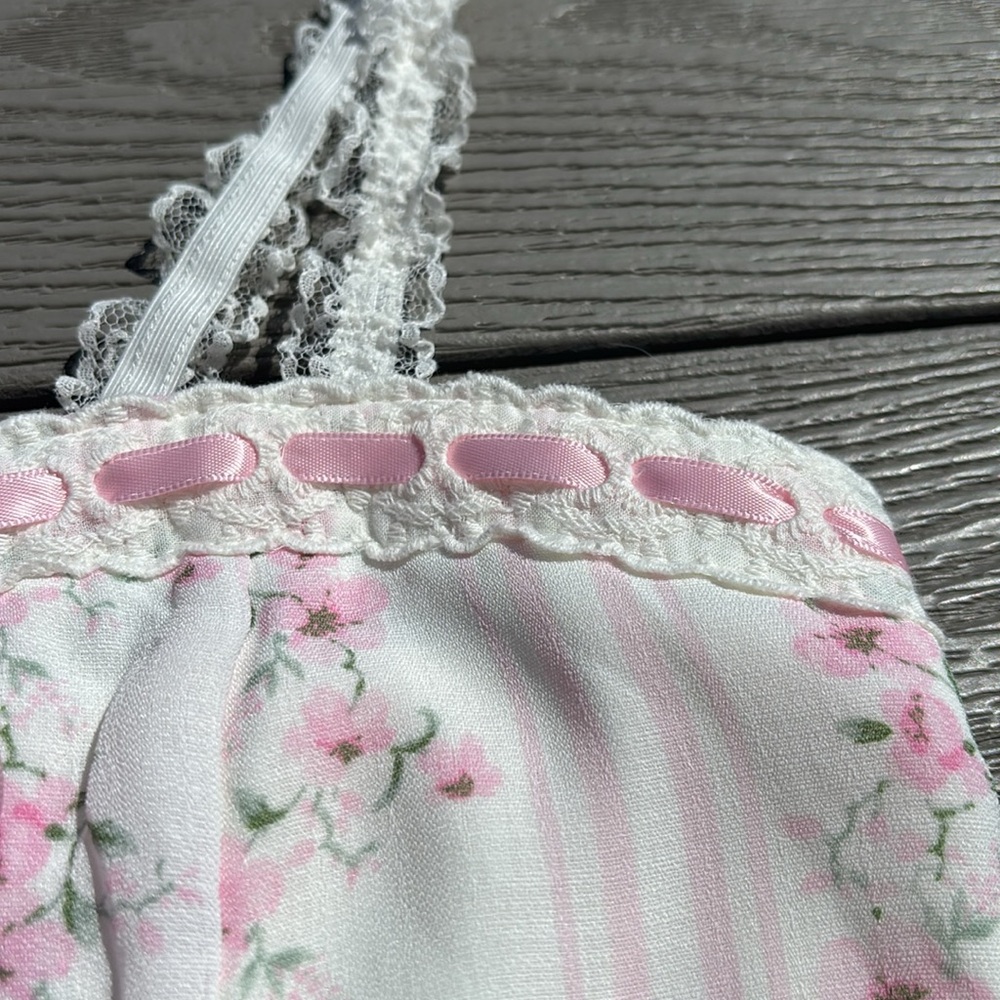 SOLD: Coquette Pink Bow Tank Top - Picture 7 of 13